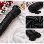Black Shimmer shawl