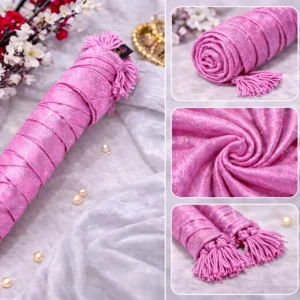 Candy Pink Shimmer shawl 1 Shimmer shawl