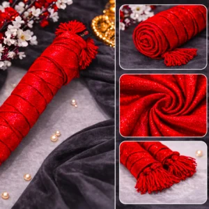 Red shimmer shawl 1 Shimmer shawl