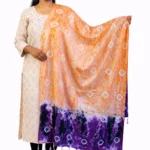 Multi color cotton stole for women