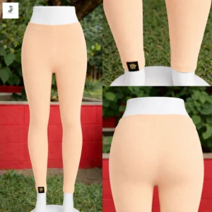 skin color ankle fit leggings