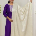 Jacquard stole for women