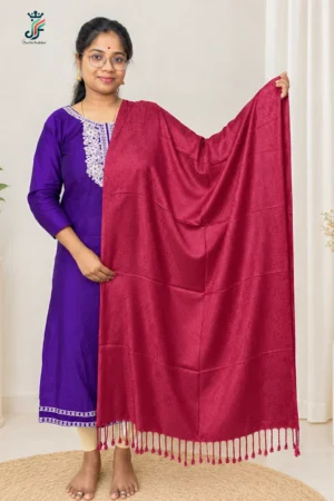 Jacquard stole for women