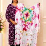 Printed stole for women with tassel detailing