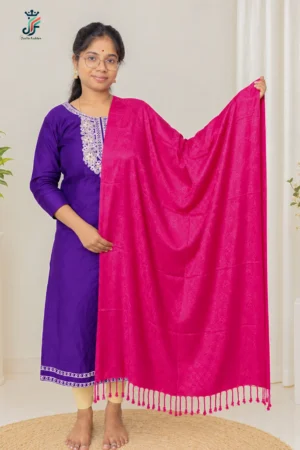 Jacquard stole for women