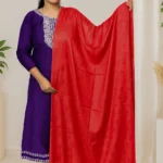 Jacquard stole for women