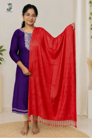 Jacquard stole for women