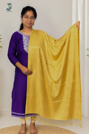 Jacquard stole for women